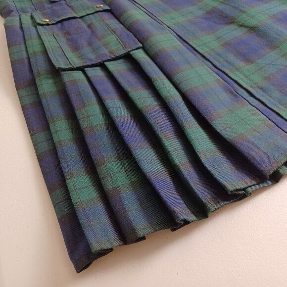 Utility Tartan Plaid Kilt - Picture 6 of 13